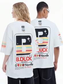 TU B. Duck T-Shirt - White - View 2