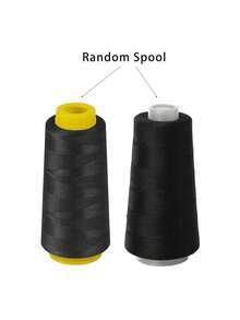 EDCUEBE7 3000码缝纫线，包缝线-多色，缝纫线筒，通用缝纫线，包缝线筒，涤纶包缝线，适用于包缝机、锁边机、绗缝、拼接、缝纫机、手工刺绣