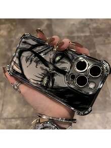 Fast EU Shipping (DE & ES)   Luxury Phone Case With Anime Theme For , Compatible With Galaxy S25, S24, S23, S22, S21, S20 FE Ultra Plus, With A Durable Matte Back For 4G And 5G - màu đen - Xem 6