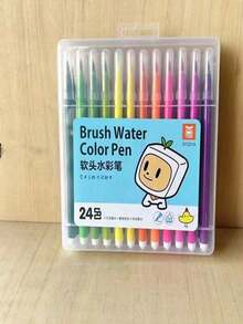 Canetas Marcadoras Laváveis Em 12/18/24 Cores Para Desenho, Marcação, Coloração E Esboço Em Madeira, Vidro, Cerâmica, Papelão, Papel, E Diversas Superfícies. - Multicolorido - Ver 13