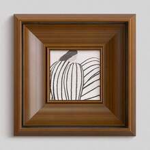 1幅法式中世纪风格复古装饰画，适用于客厅、卧室、餐厅橱柜墙面装饰，复古相框 - 彩色 - 查看 16