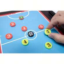 27pcs/Set ABS Magnetic Tactical Board Accessories, Suitable For Football Tactical Board Configuration (With Storage Bag) - Multicolor - View 6