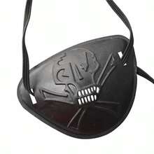 Plastic Trident, Golden Spiral Trident, Death Trident, Demon Trident Weapon, Anime/Manga Cosplay, Caribbean Pirate Knife Toy, Plastic Toy Knife, Performance Pirate Series, Pirate Ship Captain Props, Pirate Role Eyepatch, Caribbean Pirate Eyepatch - Multicolor - View 3