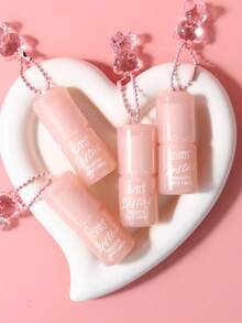 USHAS 丝绒哑光唇膏，配有可爱小熊吊坠，显色度高，不拔干，持久不脱色，丝绒柔焦质感，打造迷人唇妆。 - #01 - 查看 7