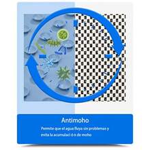 CYPNBOJA Tapete Antideslizante para Bañera Alfombrillas De Baño De PVC Loofah 24x16in Tapete de Ducha para Baño Antideslizante Cómodos para Los Pies Secado Rápido GrisFashion - 219791636 - Ver 8