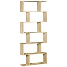 HOMCOM Bookcases - Chêne - Voir 6