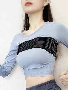 RAKA Women's High-Impact Sports Bra, Shock-Absorbing, Breathable, Seamless - Multicolor - View 6