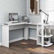 Home Office Desks - White - View 3