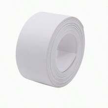1 Roll Mildew Resistant Sealing Tape, 5M/3.2M,Self-Adhesive Sealing Strip, Made Of PVC Material With Adhesive Backing, Suitable For Bathroom Tub, Toilet, Kitchen Sink, Wall Sealing - White - View 13