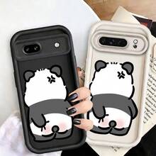 苹果phonecase屁屁熊猫745JPTYJTiPhone16圣诞礼物iphone15ProMax新年礼物12男女朋友17生日礼物防摔高质量 - 白 - チェックする 5