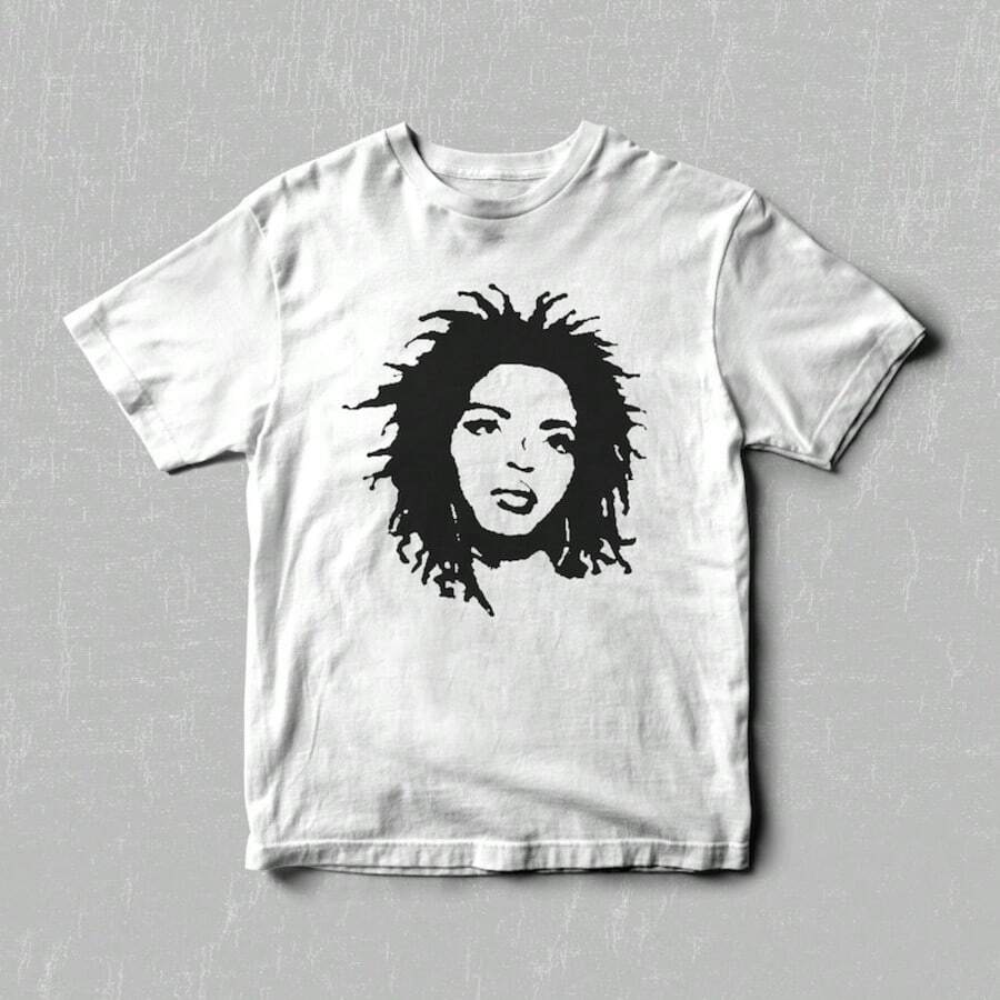 Dean Y2K Hotep Blue Iverson T-Shirt - White - View 1