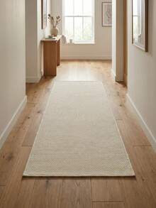 Thảm hành lang giả sợi đay màu trắng có thể giặt được, được làm từ chất liệu giả sợi đay cao cấp, thấm hút tốt, thích hợp làm thảm chùi chân, thảm hành lang, thảm cạnh giường ngủ, sản phẩm bán chạy nhất, trang trí nhà cửa cá nhân hóa, nhà cửa thời trang, được giới trẻ ưa chuộng, chủ yếu dùng để trang trí phòng khách, hiên nhà, phòng học, phòng ăn, có thể giặt máy, thiết kế mới năm nay, nhiều kích cỡ có sẵn, quà tặng tân gia. - trắng - Xem 4