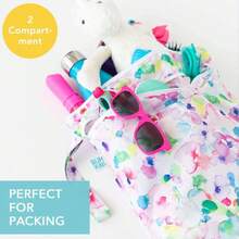 - Bolsa impermeable para bebé, viajes, traje de baño, pañal de tela, piezas de bomba, piscina, playa, ropa de gimnasio, artículos de cambiador, gancho para carriola, guardería, bolsa,40054844 - Óxido marrón - Ver 2