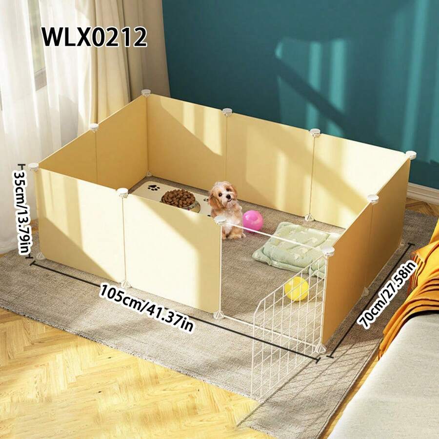 宠物围栏、猫咪产房隔离板、室内护栏、家用、小型犬床、DIY兔笼