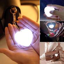 1pc Portable Touch Sensor Lamp, Multi-Scene Use, USB Rechargeable Night Light, Suitable For Cosmetic Bag, Handbag, Pet, Accessories And Hanging Decor - Modern Design - White - View 10