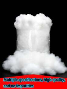 50-600g Polyester Fiber Filling, Silk Cotton PP Cotton, Filling Cotton, Compressed Vacuum Packaging, High Elasticity, Suitable For Sofa Cushions, Soft Pad Fillings, Toys, Pillows, Plush Or Stuffed Animals, Pillow Inserts - Multicolor - View 12