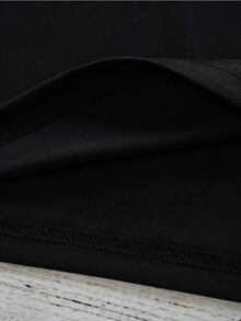 VLider T-Shirt With Cotton Print - Black - View 8