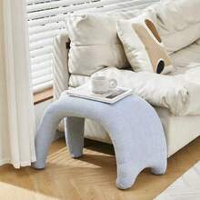 Cat-Shaped Shoe Changing Bench, Living Room/Entryway Shoe Bench With Soft Cushion, Footstool, Suitable For Living Room And Bedroom - Multicolor - View 17