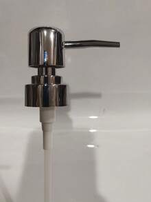 1个皂液器泵头，液体乳液分配器替换头，皂液器泵替换零件（带塑料管），浴室配件，家居装饰 - 彩色 - 查看 10