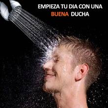 CYPNCabezal de Regadera Premium de 3 Pulgadas para Duchas de Bajo Flujo - Alcachofa de Ducha de Lluvia con Aumento de Presión y Ahorradora - Rótula Giratoria de Metal - Baja y Alta PresiónFashion - como en la foto - Ver 3