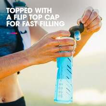 CYPNHydraPak UltraFlask Speed 500 ml o 600 ml Botella de agua plegable suave para chalecos de hidratación y paquetes de correr con tapa fácil de abrirFashion - 227507734 - Ver 5