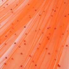 1件梦幻丝滑纯色珍珠薄纱，可用于制作婚礼头饰、甜点桌布、DIY服装面料 - 彩色 - 查看 68