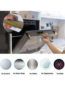 1 Double Door Refrigerator And Oven Handle, Microwave Oven Door Handle Gloves, Essential For Winter Warmth, Prevention Of Hand Frostbite And Protection, Oil Resistant And Heat-Insulating Refrigerator Door Gloves, Refrigerator And Oven Handle, Velvet Protective Cover, Nylon Buckle Gloves