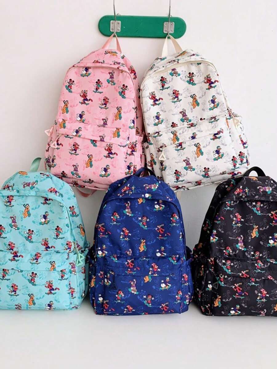 Disney Túi trẻ em, ba lô học sinh, túi đựng đồ hoạt hình, túi đựng văn phòng phẩm, túi du lịch, túi xách thời trang cho bé gái, túi đeo chéo, món quà tuyệt vời cho các chuyến đi chơi, mua sắm, tiệc tùng.