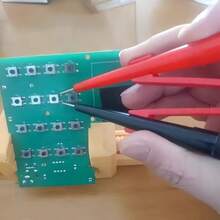 Multimeter Probe Holder, Single-Handed Operation Clamp Tool