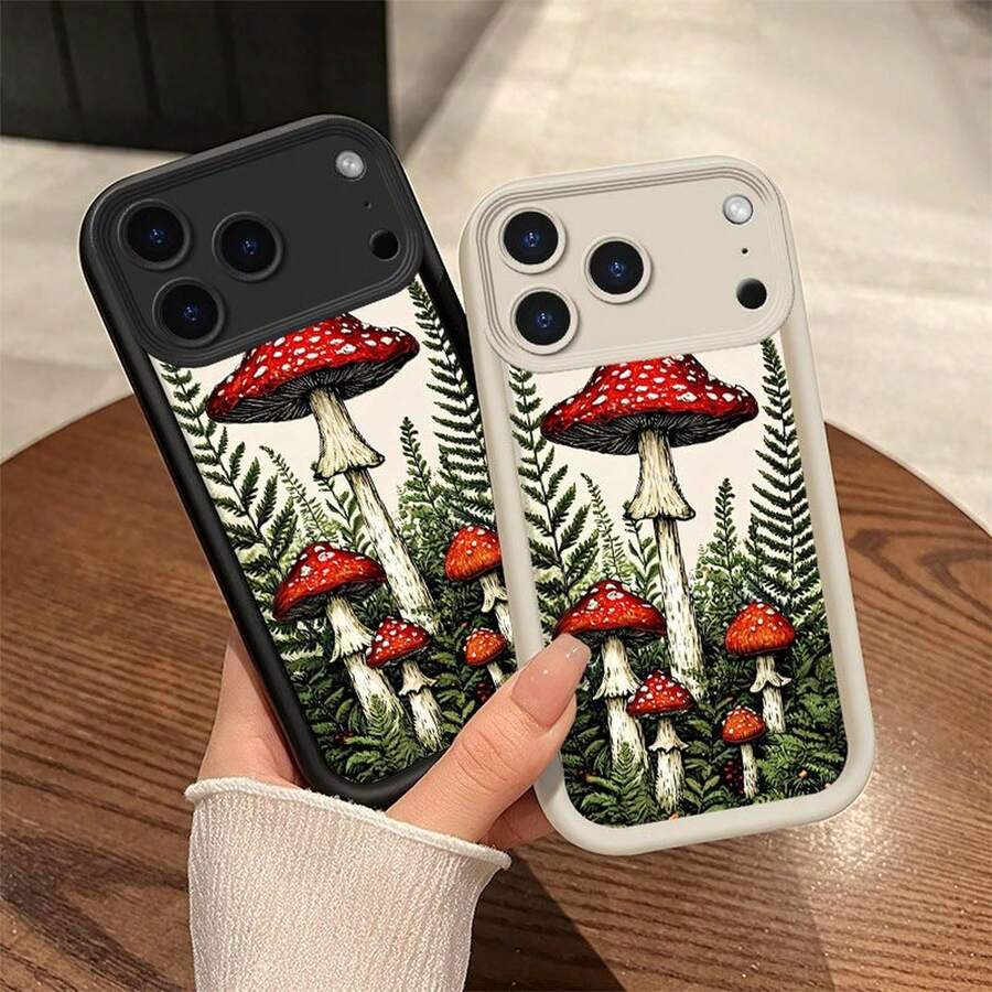 Basic Phone Cases - Mushroom-black UXJGEY - View 1