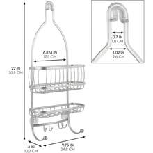 CYPNInterDesign - Carrito de ducha York Lyra plateadoFashion - 219748345 - Ver 3