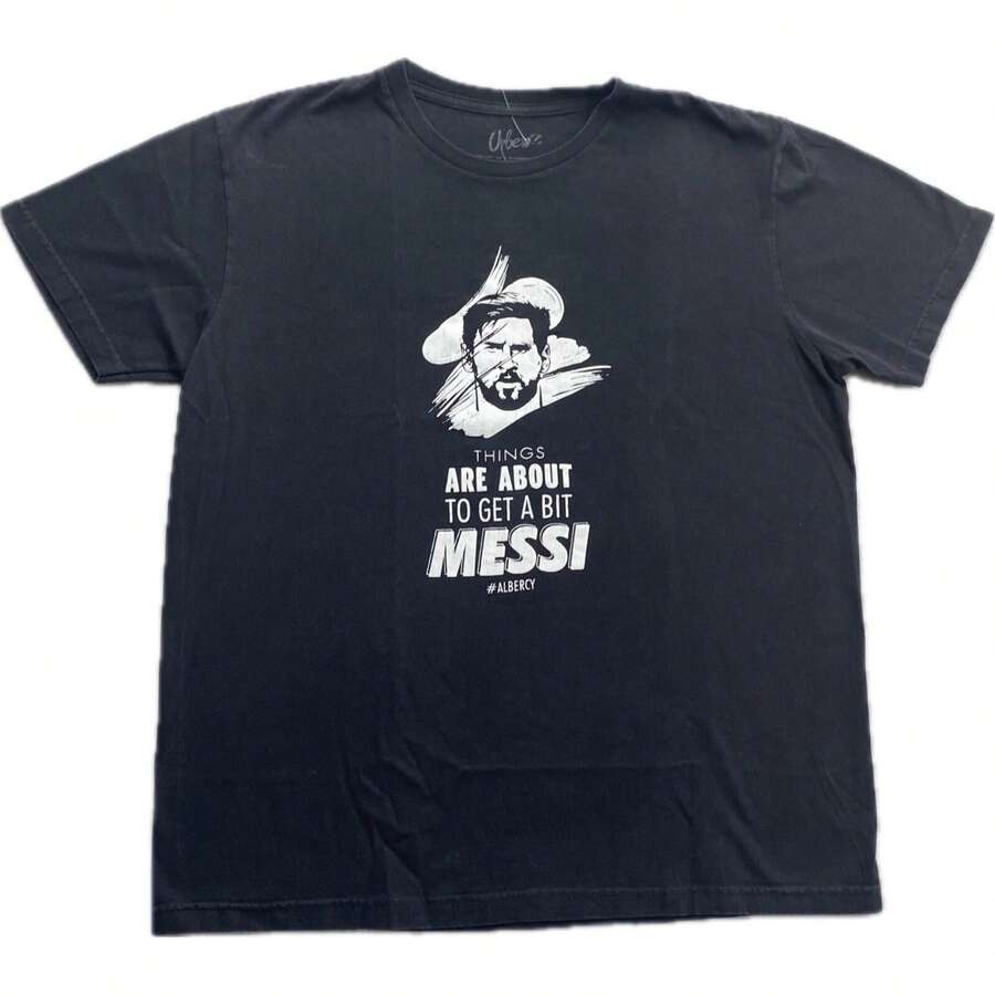 Lionel Messis Shirt, It's About To Get Messis T-Shirt Unisex - màu đen - Xem 1