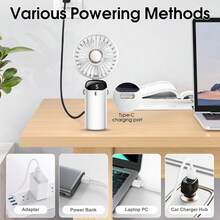 1pc Summer Handheld Fan, 5-Speed Quiet USB Rechargeable Portable Mini Electric Fan, Suitable For Indoor And Outdoor Use, Cartoon Student Design, Handheld Compact, Rechargeable Mini Fan, Mother's Day Gift,Outdoor,Garden,Travel Essentials,Portable Essentials,Beach Essentials,Graduation Season,Commencement,Graduation Ceremony,Graduation Gift,Graduation Present,Graduation Gift,Graduation Present,Congrats Grad,Congratulations Graduate,Valedictorian,Finish School,Graduation Party,Outdoor Essentials,Travel Portable,Hiking Essentials,Camping Essentials,Portable Tools,Summer Essentails,Summer Portable - Multicolor - View 7