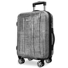 CYPNMaleta De Viaje Carry On 20" de Mano Cabina 10kg Rígida Doble Refuerzo Con * TSA Lock * Luggage suitcase Armored Travel CarryOn - RosaFashion - 227510833 - Ver 1