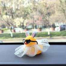 1Pc Cute Duck Shape Car Ornament Car Interior Decoration - A Beautiful Gift For People - Dễ thương - Xem 5
