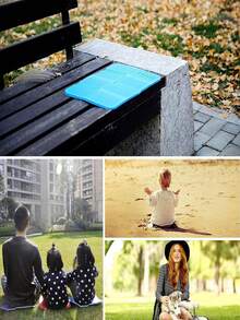 One-Piece Outdoor Camping Portable Folding Seat, Ultra-Light Foam Seat Cushion, Waterproof Pad, Park Moisture-Proof Seat Pad, Beach Pad, Heat-Insulating Outdoor Equipment, Saves Your Backpack Space And Reduces Weight. - Multicolor - View 7