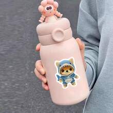 50 miếng dán hình động vật hoạt hình, trang trí cá nhân hóa sáng tạo cho máy tính xách tay, điện thoại, chống nước, phần thưởng tựu trường, quà tặng tiệc tùng. - Nhiều màu - Xem 3