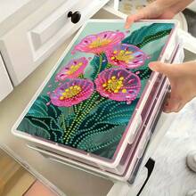 1PC Diamond Painting Storage Box, Fun Pattern - Open Lid Design, Suitable For Diamond Art, Crafts, Home, Office - Perfect Gift For Pet Lovers, DIY Enthusiasts, Birthday, Anniversary - Decorative And Practical Storage Box With Secure Closing System - Multicolor - View 8