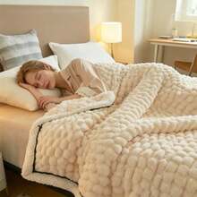 CYPNAKASENKO Alta Cobija de Franela Manta de 100% Poliester Ultrasuave Cobija Suave y Caliente de Forro Polar para Cama Sofa imprescindible para la calefaccion. Beige 180x200cmFashion - Beige - Ver 1