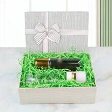 Crinkle Cut Paper Grass Cushion Paper Streamer For Christmas Wedding Birthday Bridesmaid Engagement Craft Gift Boxes Bags Filler Decoration 4.5oz Green - Green - 查看 6