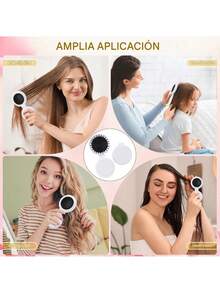 10pcs Espejo Y Peine De Bolsillo Paquete, Granel,espejo pequeño,Mayoreo, espejo de tocador compacto, decoración del hogar para la sala de estar, dormitorio, baño, viaje, boda, fiesta, cumpleaños, regalo para hombres, mamás, papás, mejores amigos, profesores, accesorios de Año Nuevo, regalo divertido - Blanco - Ver 6