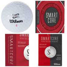 SmartCore Straight Distance Double Dozen Balls - White - View 1