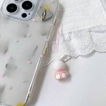 Cute Retro Animal Phone Lanyard, Soft Moe Mika Cartoon Ins Style Mini Rabbit Gru Pendant, Millennium Style - Multicolor - View 8