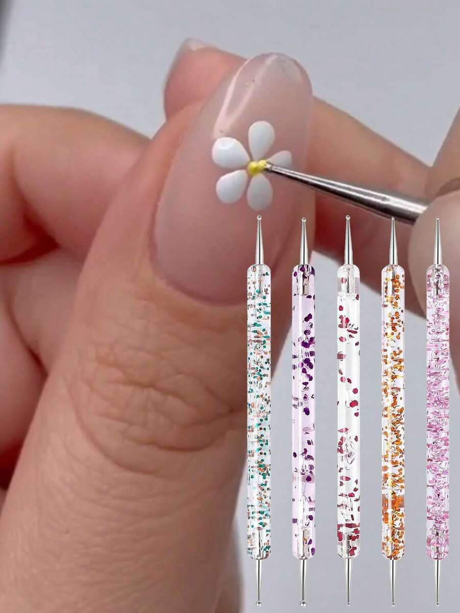 1 Bộ bao gồm: 1/5 Bút chì màu, Bút vẽ móng, Bút vẽ họa tiết, Bút dập nổi hình cầu (dùng cho giấy chuyển hình), Dụng cụ vẽ theo mẫu, Dụng cụ dập nổi giấy, Dụng cụ tô màu móng, Dụng cụ tạo hình đất sét hình cầu, Vật tư làm móng, Bút tô màu hai đầu, Kỹ thuật tô màu móng, Bộ dụng cụ làm móng hoàn chỉnh, Sản phẩm chăm sóc móng, Dụng cụ làm móng, Dụng cụ thủ công làm móng, Mùa tựu trường, Nghệ thuật làm móng, Hình dán móng - Nhiều màu - Xem 1