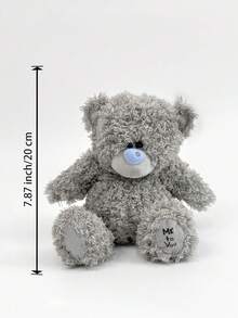 灰色小熊毛绒玩具 - 迷你伙伴，随时准备开启趣味冒险 - 适合所有年龄段的儿童、幼儿、成人和家庭，毛绒玩具，送给男孩女孩的礼物，灰色小熊毛绒玩具，毛绒动物，毛绒玩具，儿童礼物，柔软舒适的棕色泰迪熊毛绒玩具，是孩子们的理想之选 - 灰色 - 查看 11