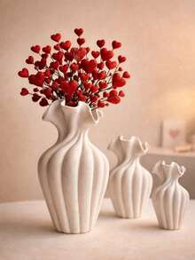 1 قطعة إناء زهور مدمج بارتفاع 20 سم، مناسب لديكور سطح الطاولة مع الزهور الجافة أو الطازجة، تصميم سطح مطفي، طراز حديث يناسب ديكور المنزل للشباب والبالغين والمراهقين - متعدد الألوان - مشاهدة 12