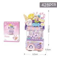 Creative Cute Panda/Pineapple Gashapon Mini Capsule Toy Machine, Building Block Air Pressure, Interesting Food Model Assembly Decoration, Home Decor Ornament, Immersive Assembly, Sense Of Achievement, Suitable For Birthday/Valentine's Day/Easter/Thanksgiving Gifts - Multicolor - View 16