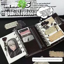 Bìa rời A7 màu nâu đậm, thích hợp để tự làm sổ kế hoạch hoặc lưu trữ ảnh. - Nhiều màu - Xem 3