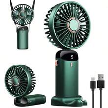 1pc Summer Handheld Fan, 5-Speed Quiet USB Rechargeable Portable Mini Electric Fan, Suitable For Indoor And Outdoor Use, Cartoon Student Design, Handheld Compact, Rechargeable Mini Fan, Mother's Day Gift,Outdoor,Garden,Travel Essentials,Portable Essentials,Beach Essentials,Graduation Season,Commencement,Graduation Ceremony,Graduation Gift,Graduation Present,Graduation Gift,Graduation Present,Congrats Grad,Congratulations Graduate,Valedictorian,Finish School,Graduation Party,Outdoor Essentials,Travel Portable,Hiking Essentials,Camping Essentials,Portable Tools,Summer Essentails,Summer Portable - Multicolor - View 14