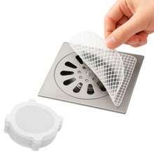 CYPNYosoo Health Gear Pegatina de Drenaje de Ducha 50 Pcs Pegatinas de Malla de Cabello Desechable para la Lavandería de Baño Bañera Fregadero Humano y para Mascotas CabelloFashion - como en la foto - Ver 1